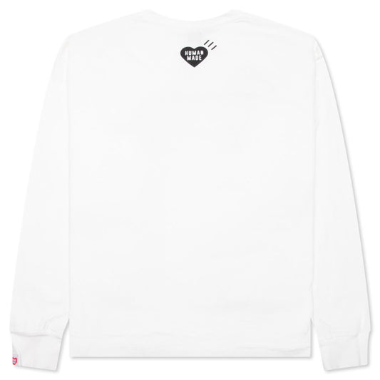 Graphic L/S T-Shirt #2 - White