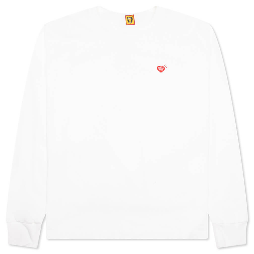 Graphic L/S T-Shirt #3 - White