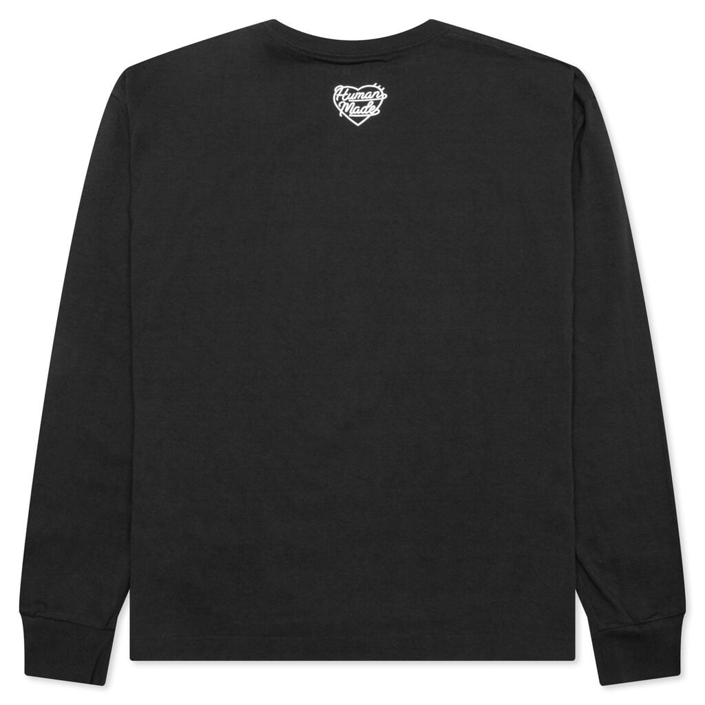 Graphic L/S T-Shirt #4 - Black