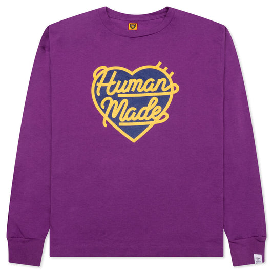 Graphic L/S T-Shirt #4 - Purple