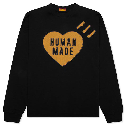 Graphic L/S T-Shirt #5 - Black