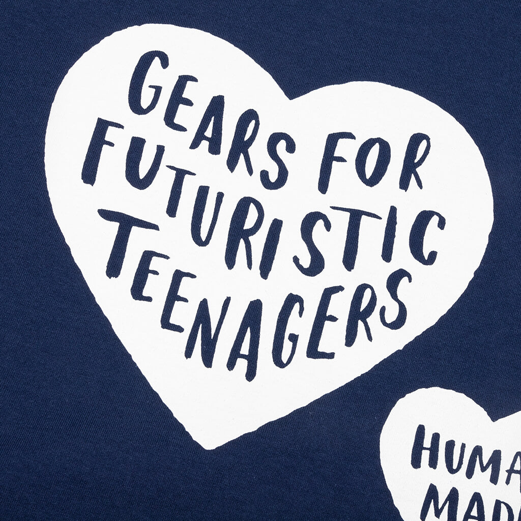 Graphic L/S T-Shirt #6 - Navy