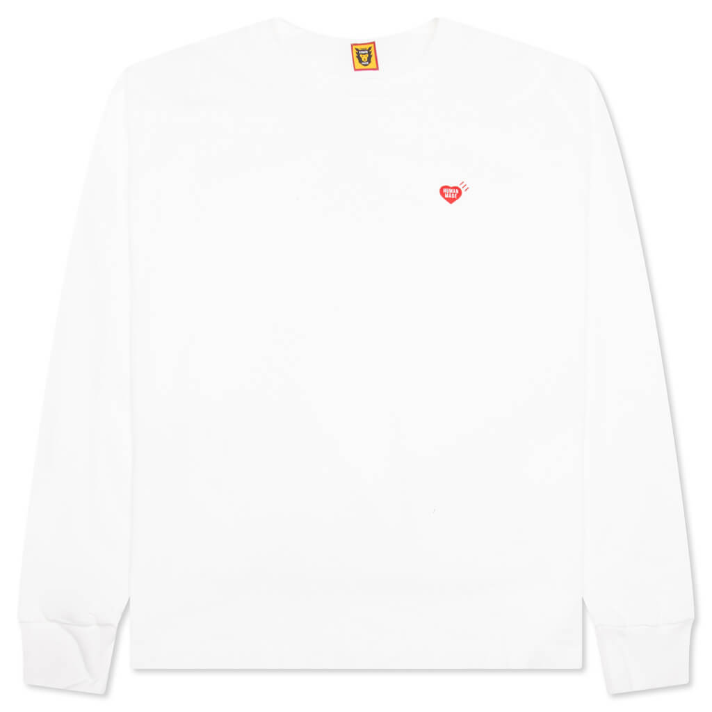 Graphic L/S T-Shirt #6 - White