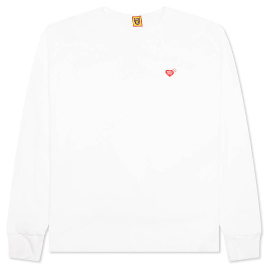 Graphic L/S T-Shirt #6 - White