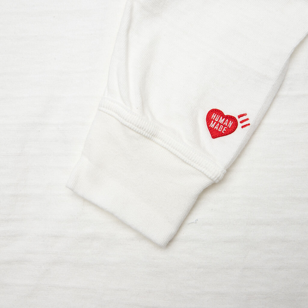 Graphic L/S T-Shirt #7 - White