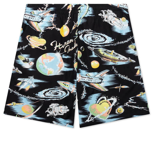 Graphic Shorts - Black