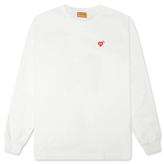 Graphic L/S T-Shirt #37 - White