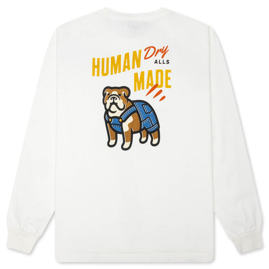 Graphic L/S T-Shirt #37 - White