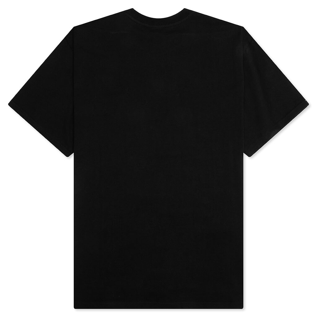 Gray Horizon S/S Knit Oversized Fit Shirt - Black