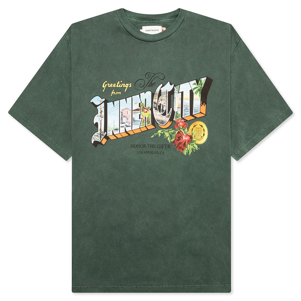 Greetings 2.0 Short Sleeve Tee - Green