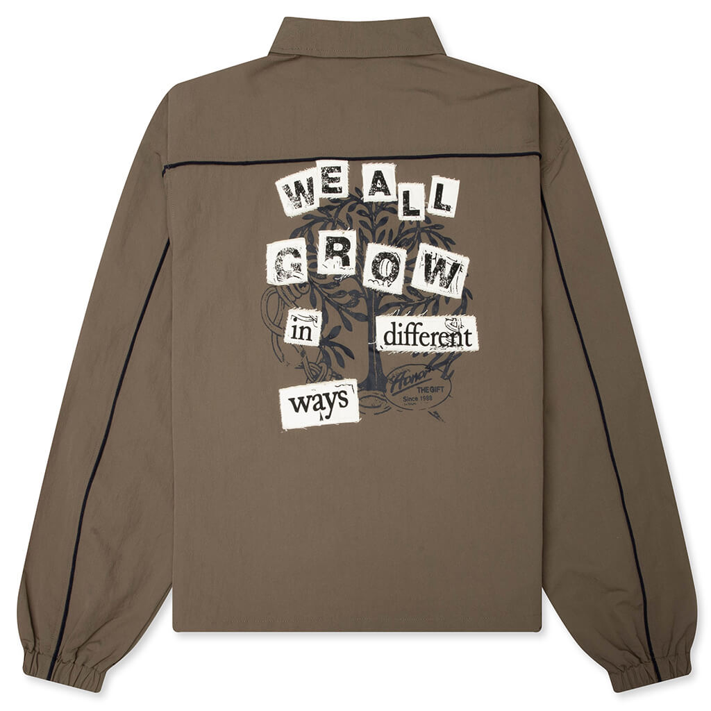 Growth Track Jacket - Pebble