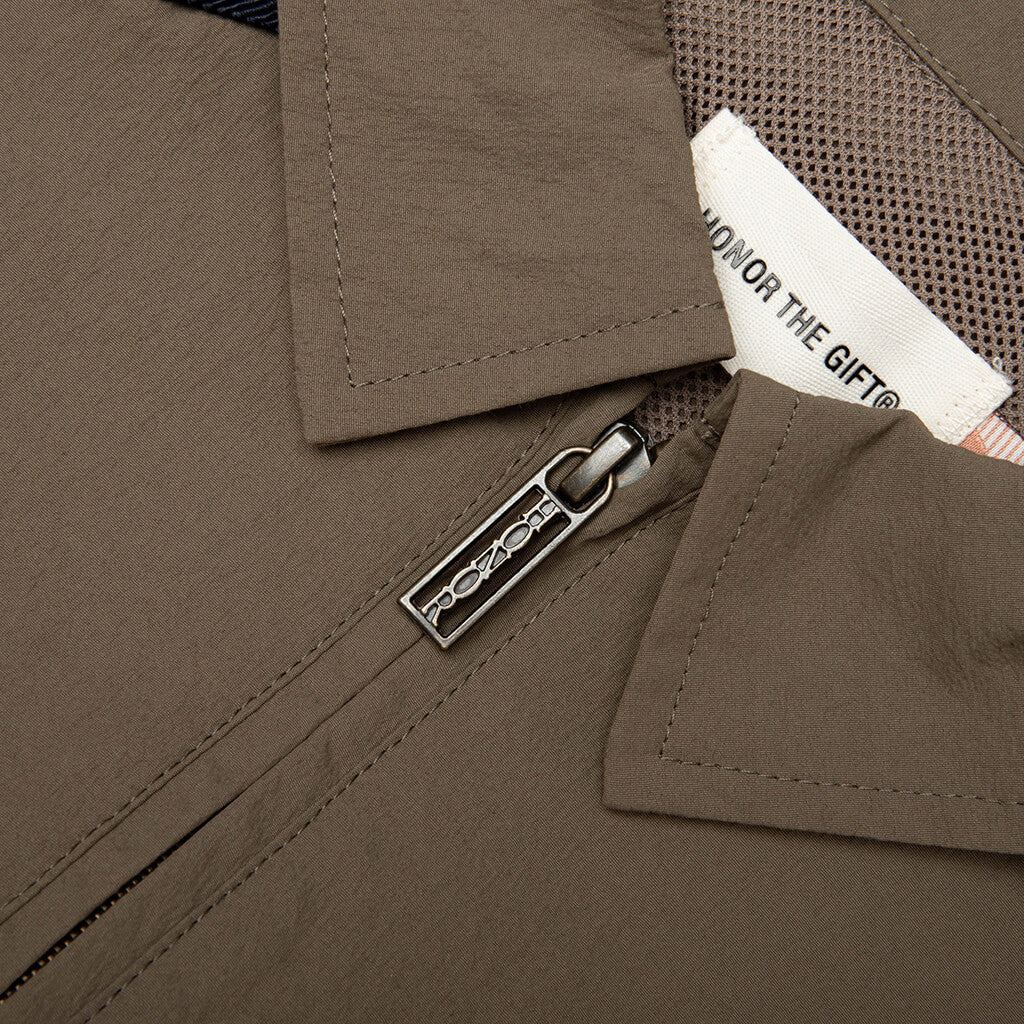 Growth Track Jacket - Pebble