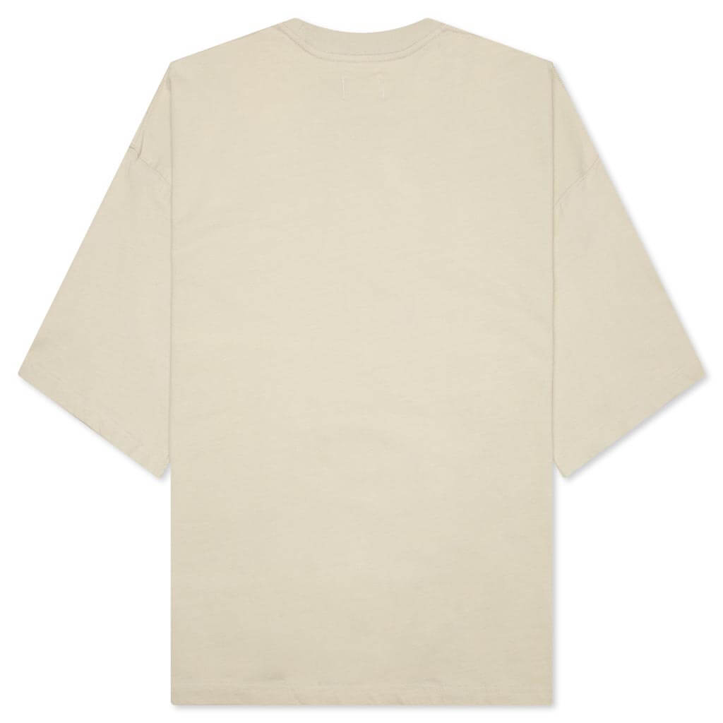 H Stamp Box Tee - Bone