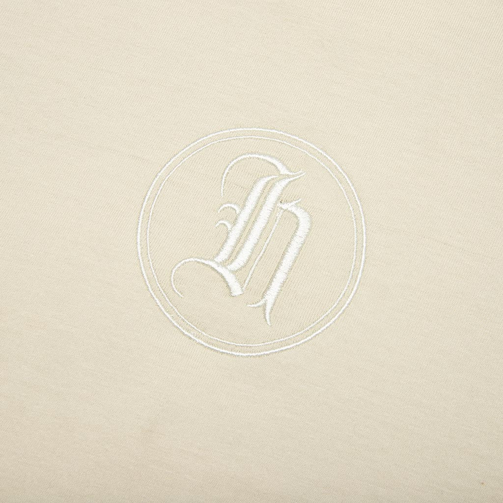 H Stamp Box Tee - Bone
