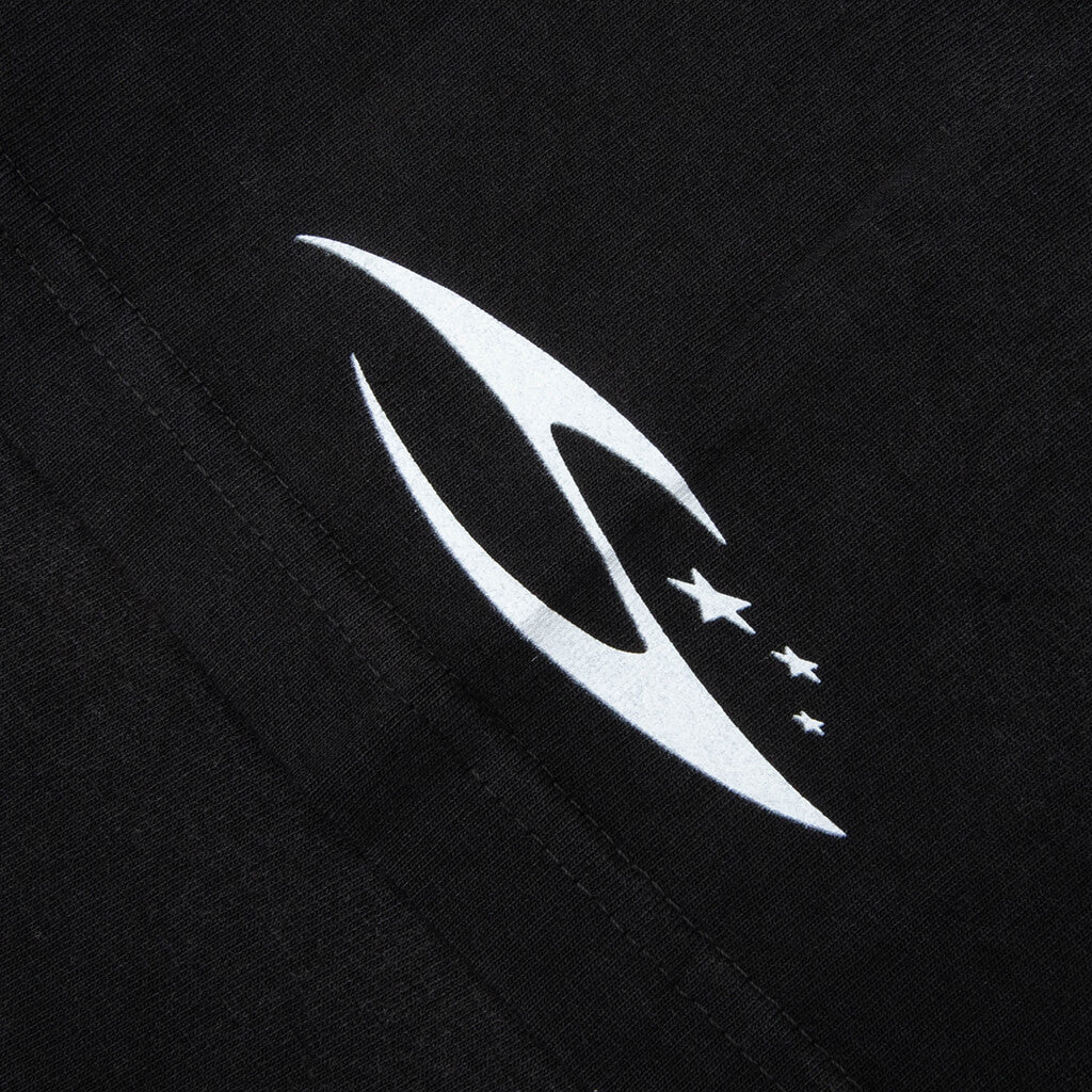 H Cursive Logo T-Shirt - Black