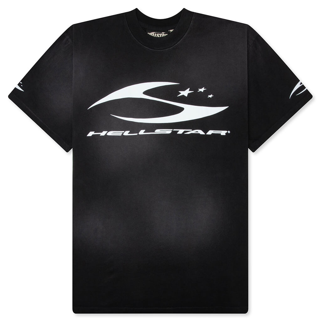 H Cursive Logo T-Shirt - Black