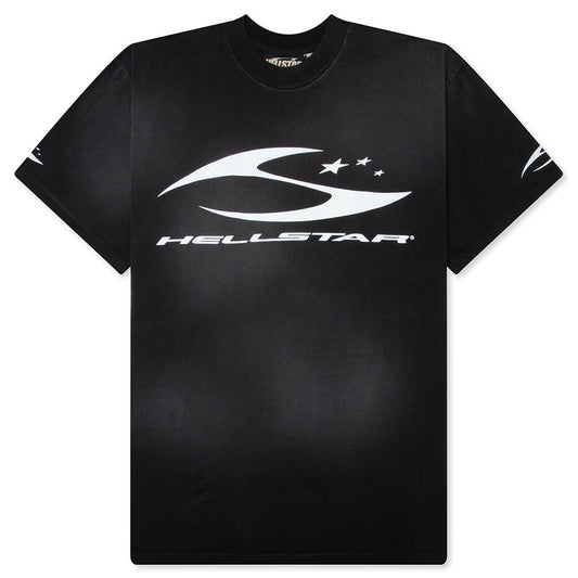 H Cursive Logo T-Shirt - Black