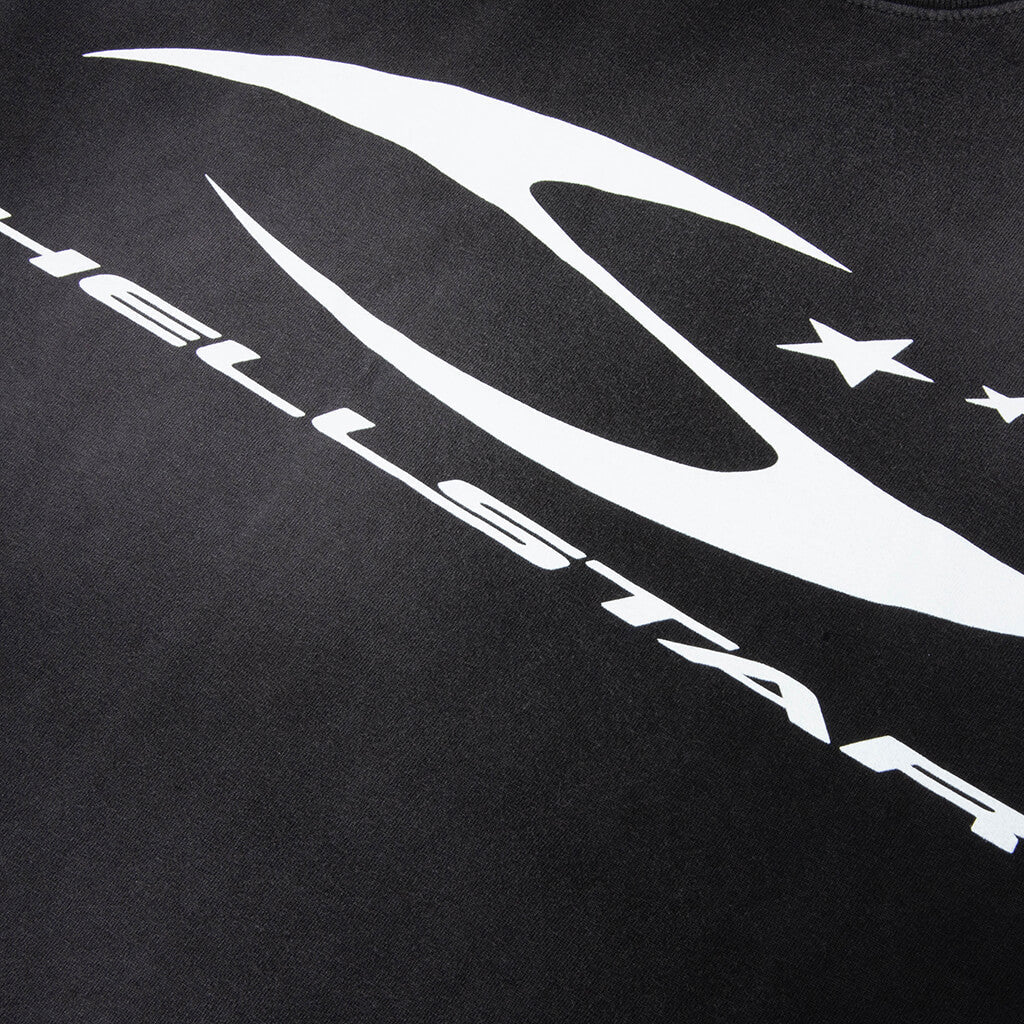 H Cursive Logo T-Shirt - Black
