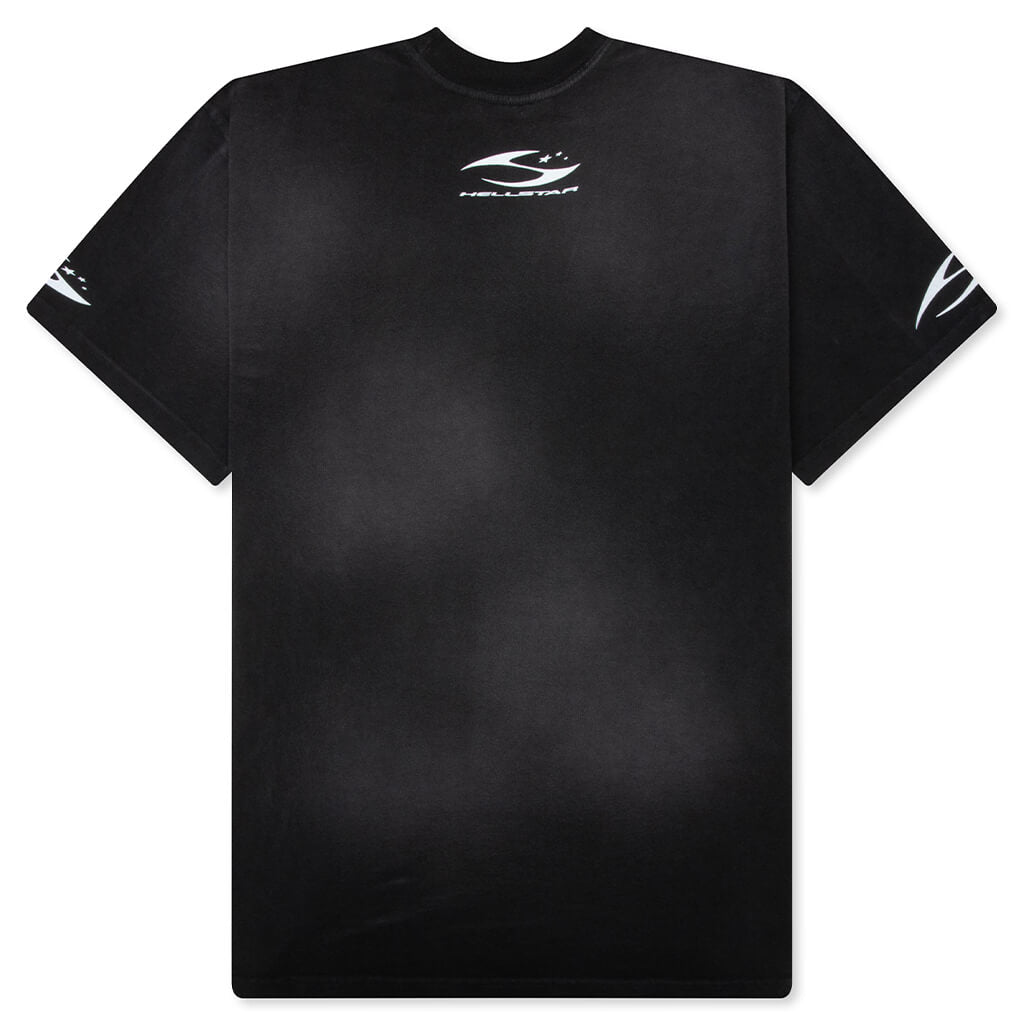 H Cursive Logo T-Shirt - Black