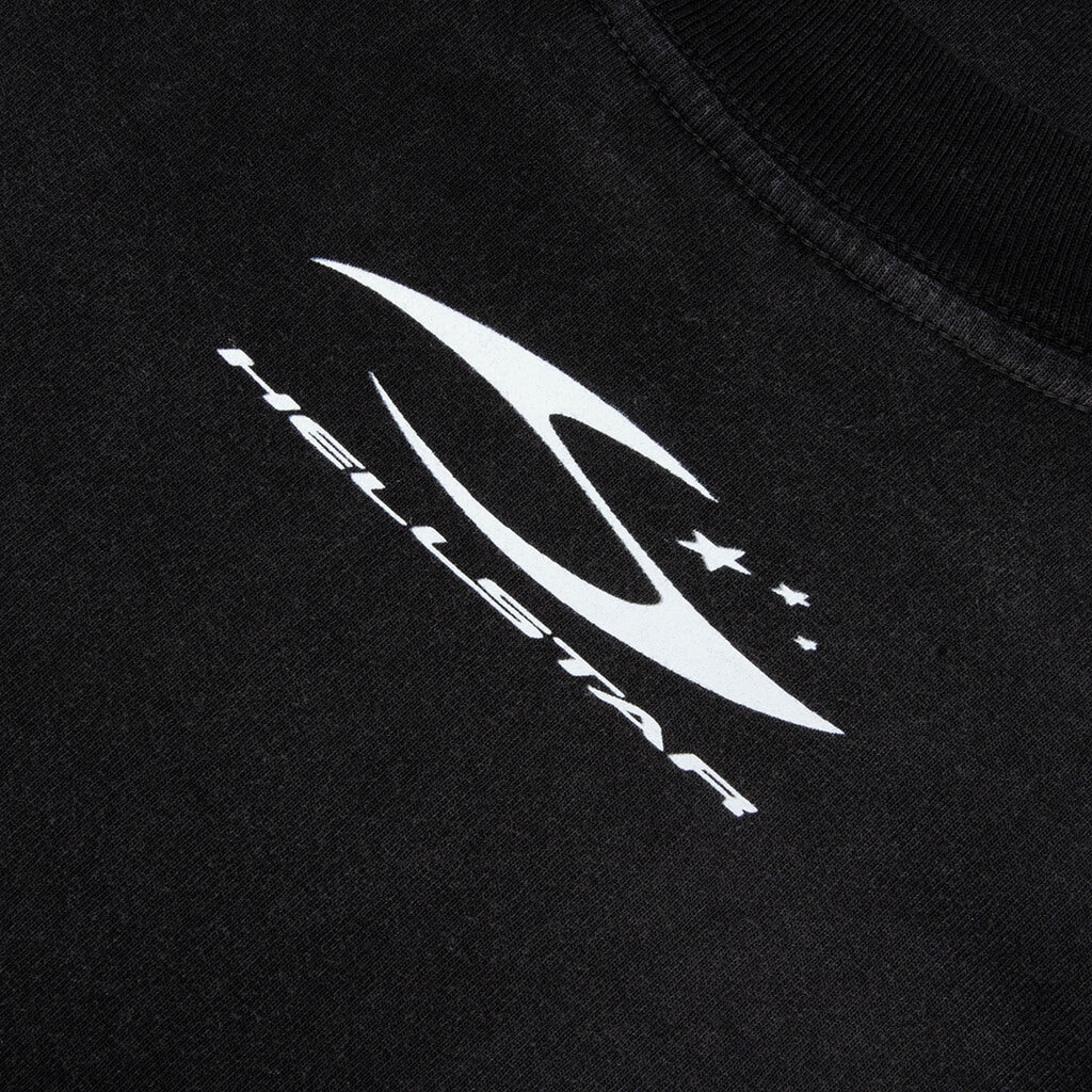 H Cursive Logo T-Shirt - Black