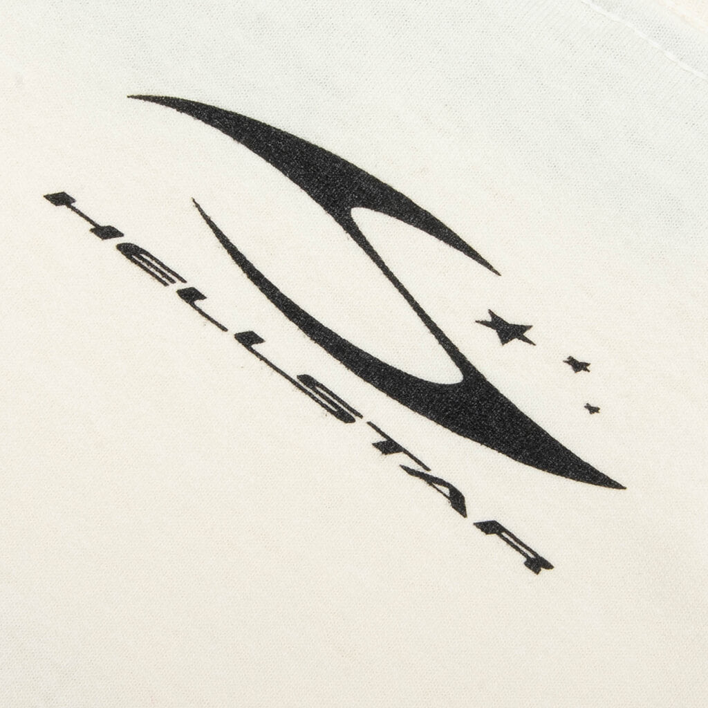 H Cursive Logo T-Shirt - White