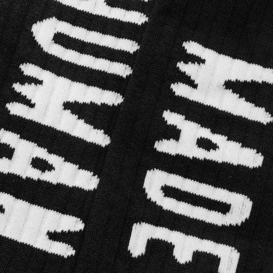 HM Logo Socks - Black
