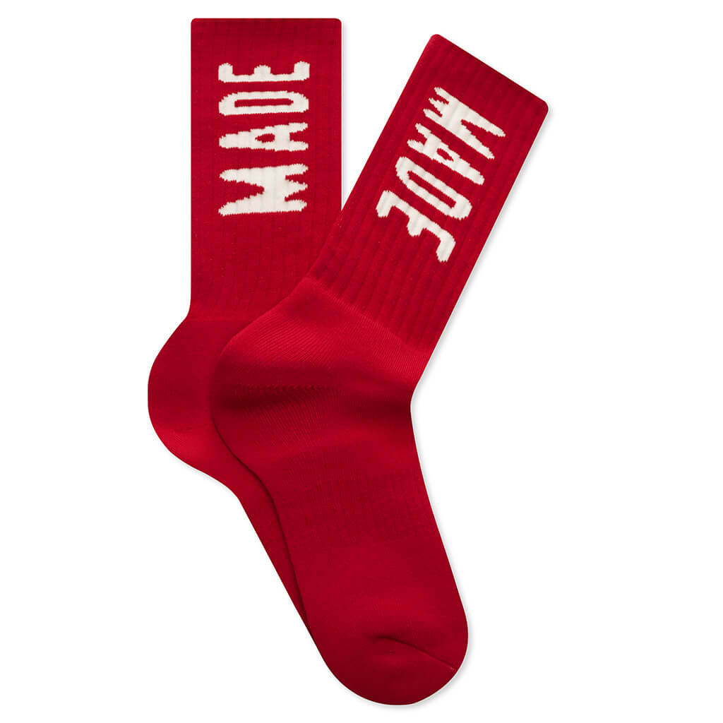 HM Logo Socks - Red
