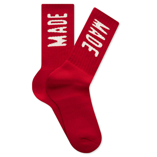 HM Logo Socks - Red