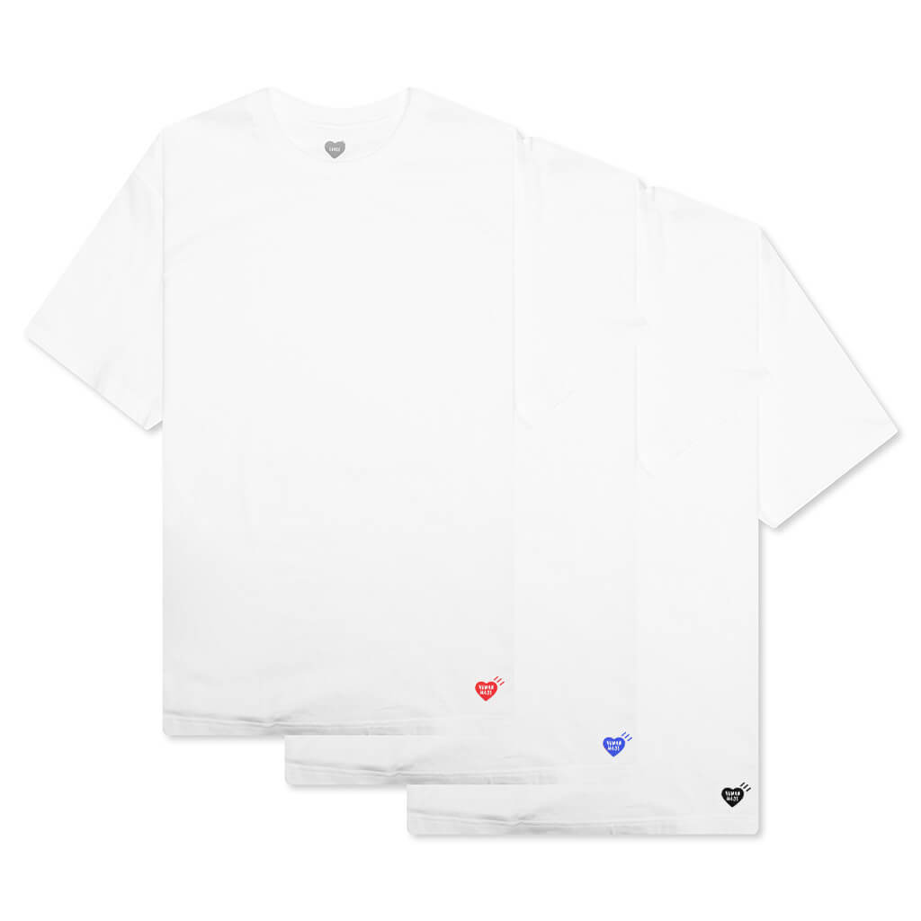 3-Pack T-Shirt Set - White