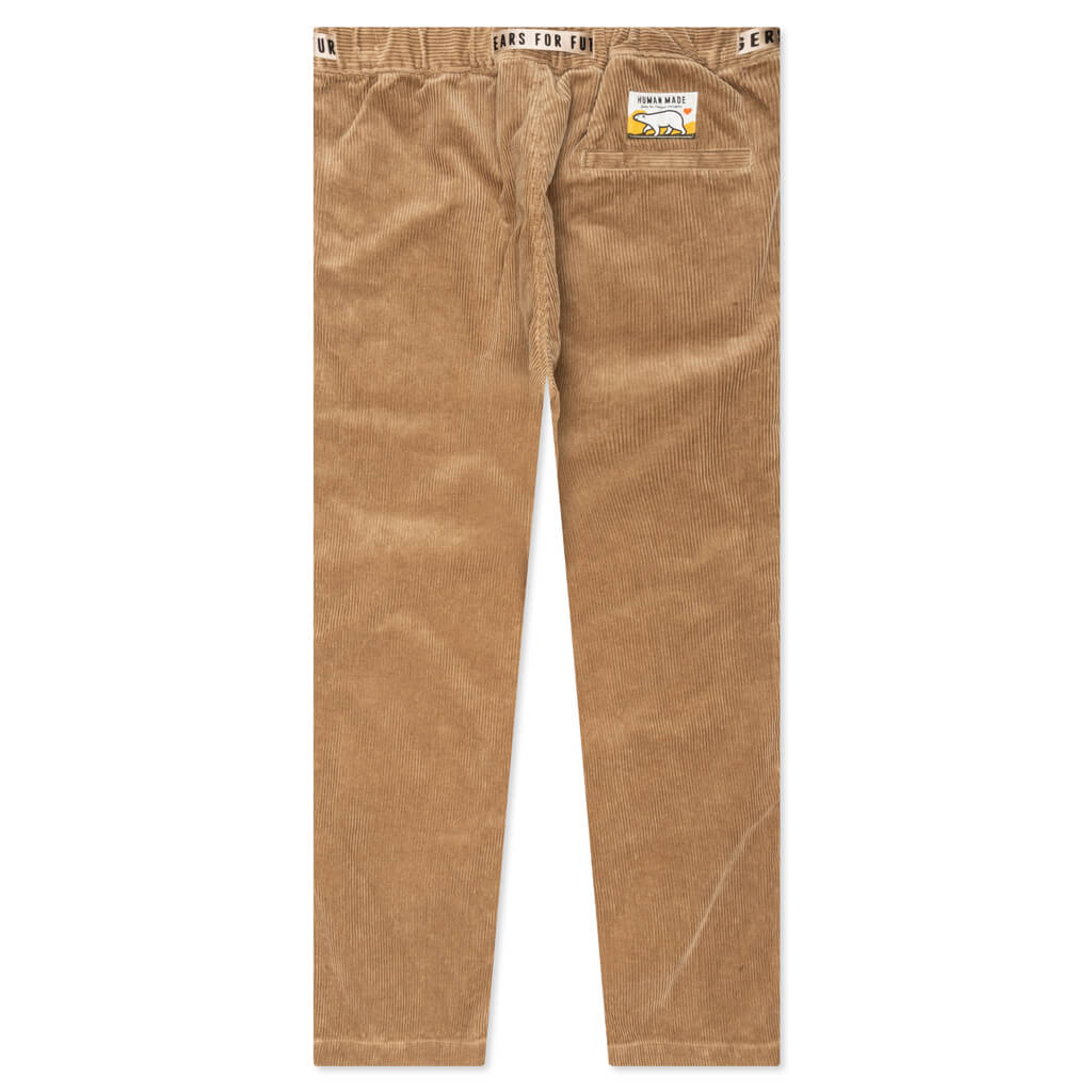Corduroy Easy Pants - Beige