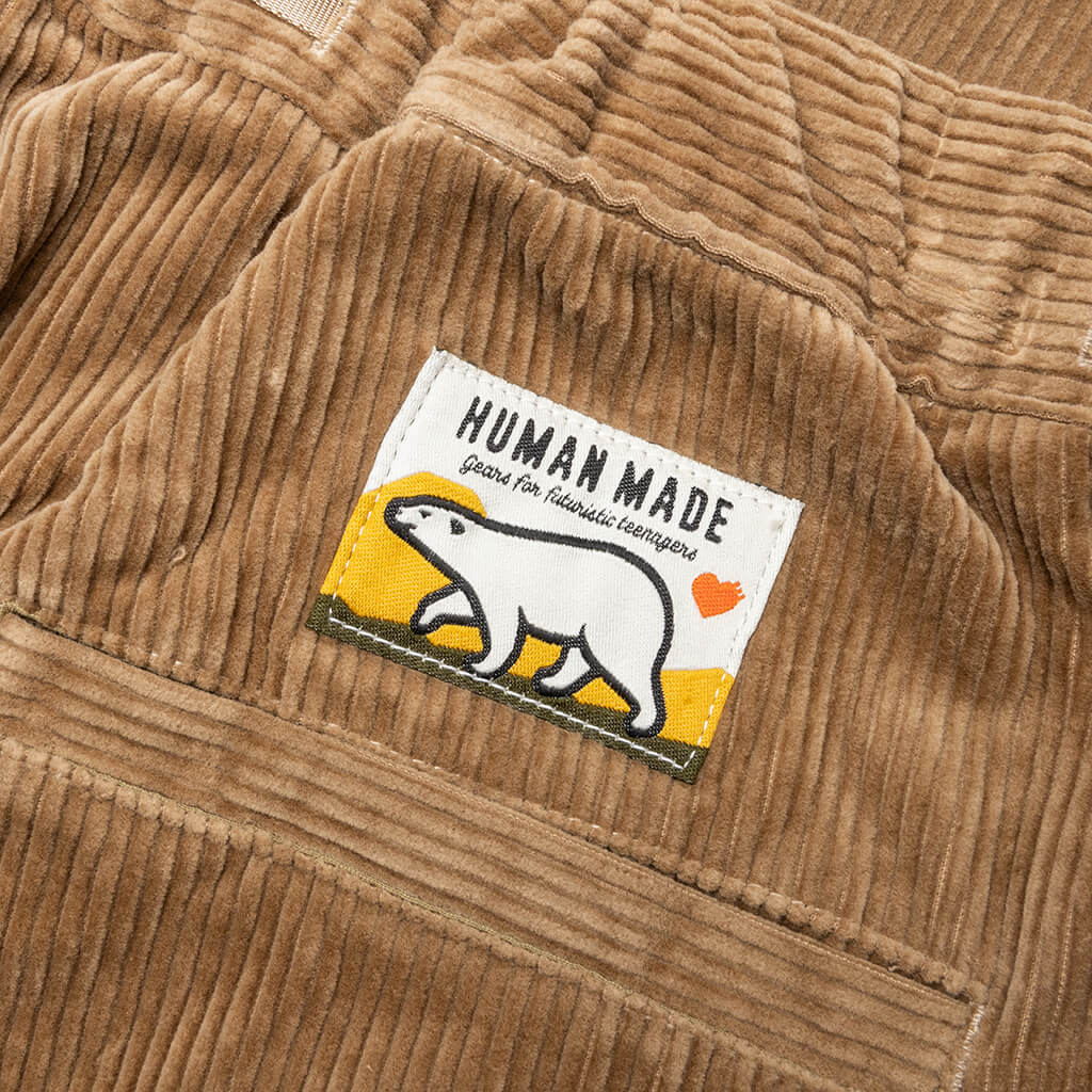 Corduroy Easy Pants - Beige