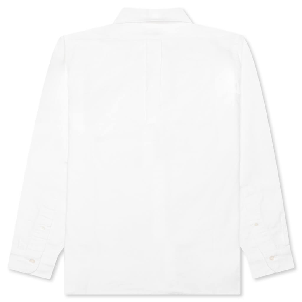 Oxford B.D L/S Shirt - White