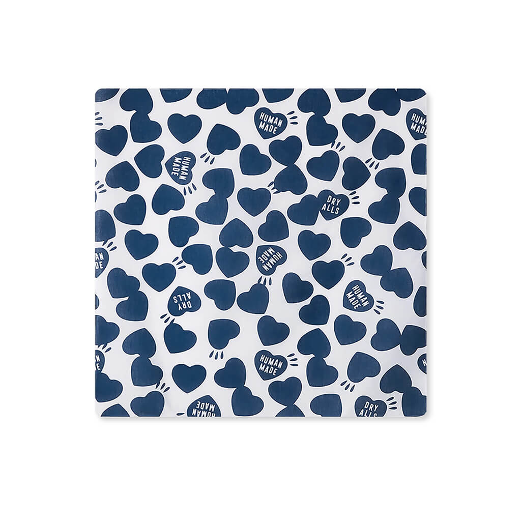 Big Heart Bandana - Navy