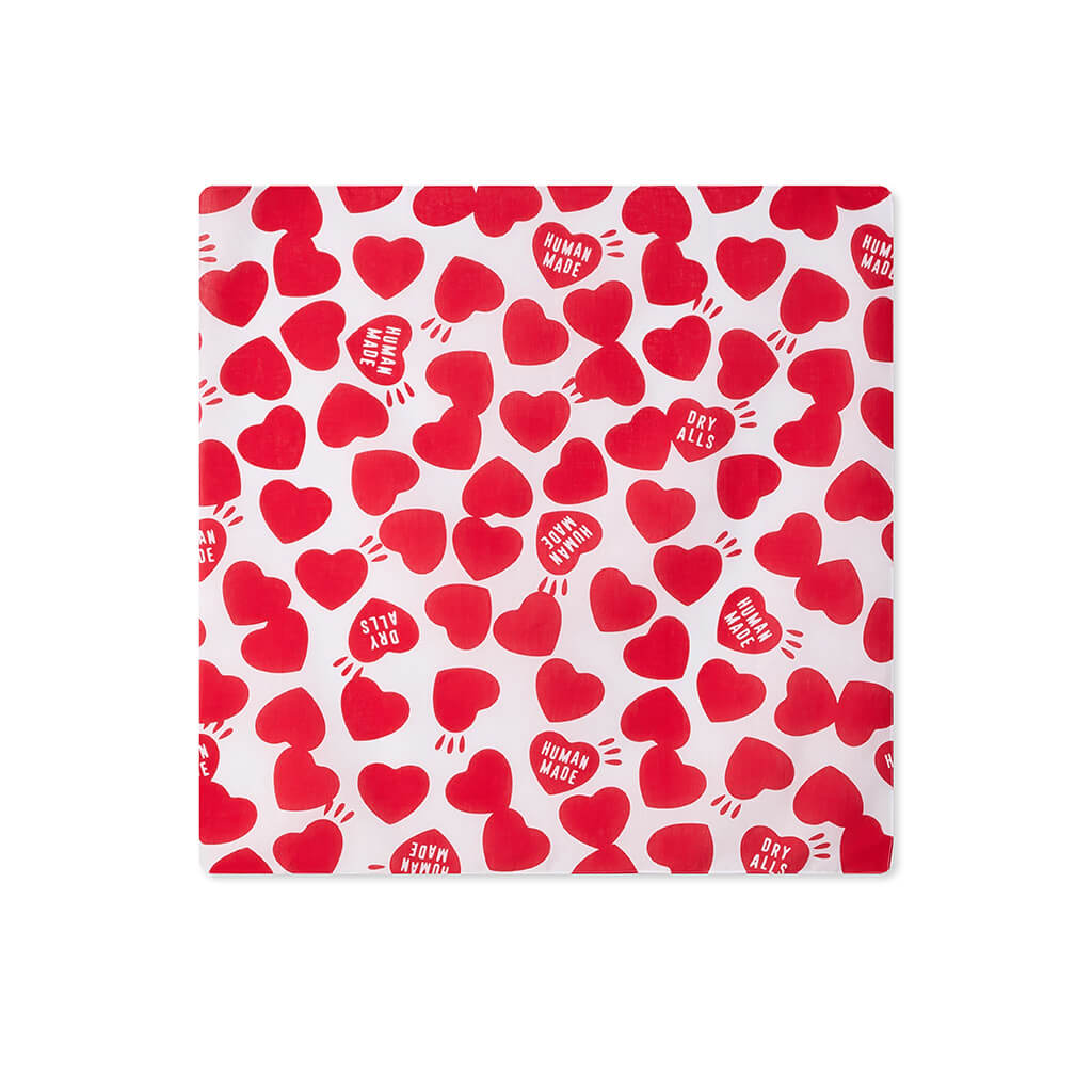 Big Heart Bandana - Red