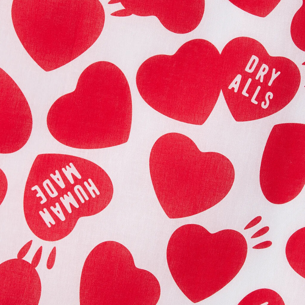 Big Heart Bandana - Red