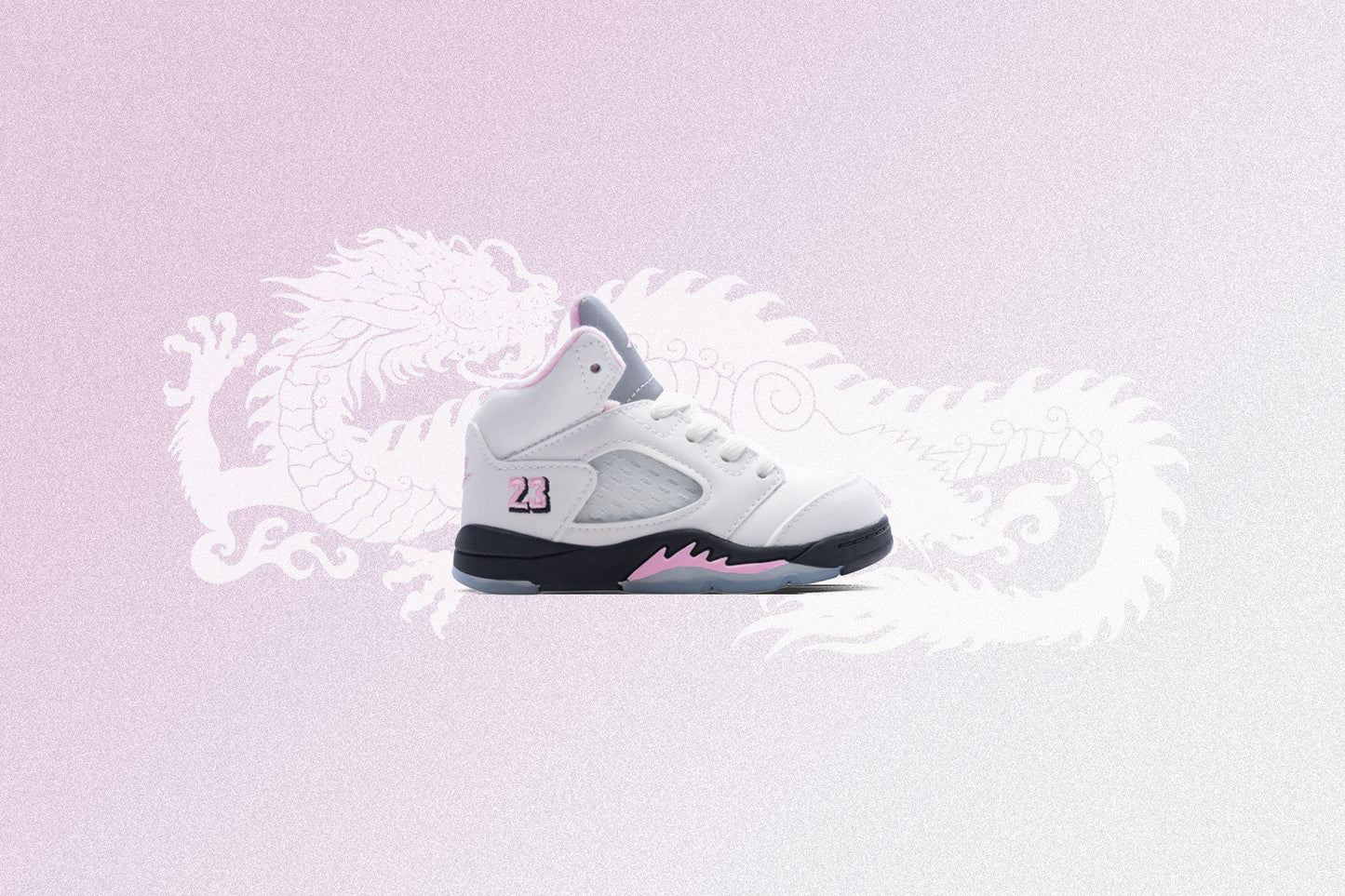 Air Jordan 5 Retro OG '35th Anniversary' (TD) - White/Black/Med Soft Pink/White