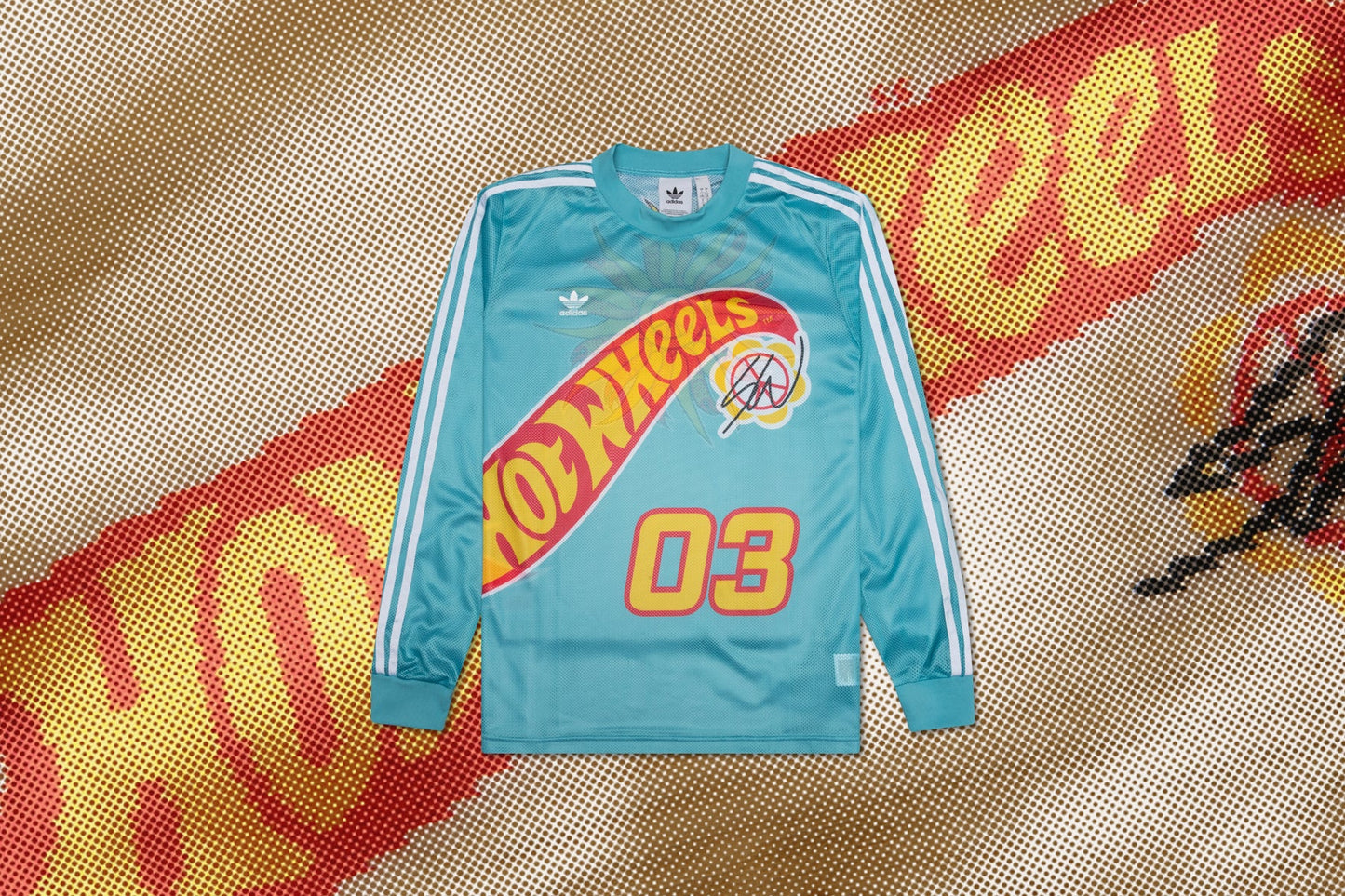 adidas Originals x Sean Wotherspoon x Hot Wheels Mesh L/S Tee - Minton