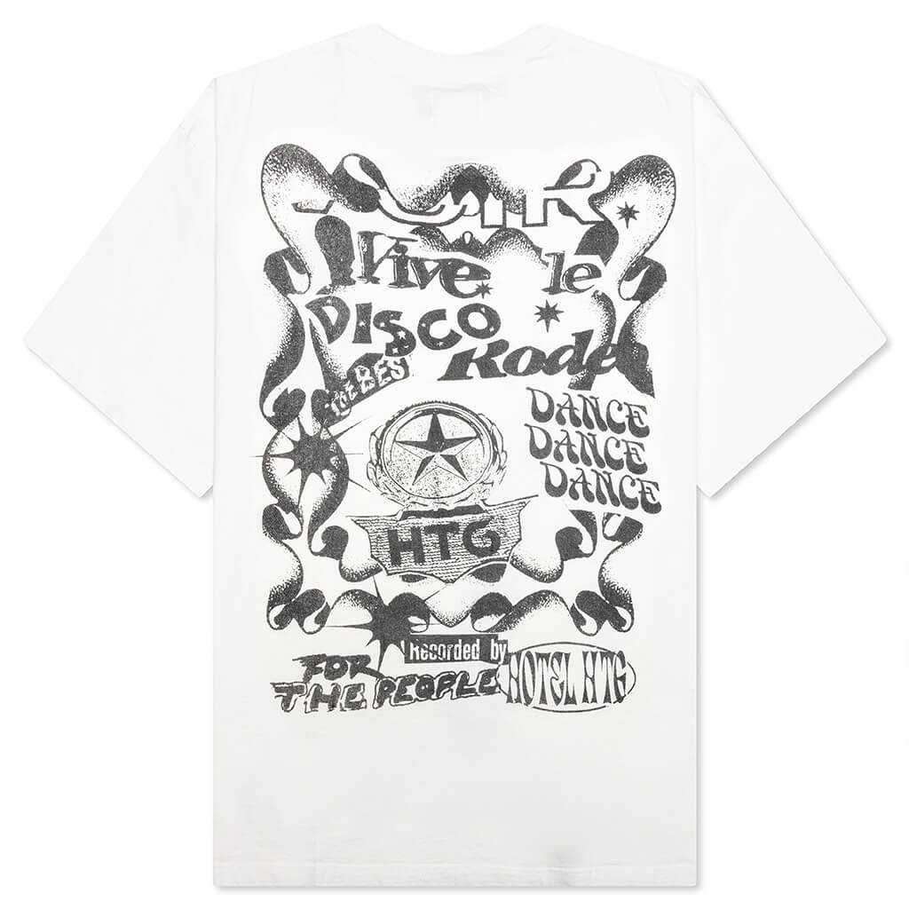 HTG Hotel Collage S/S Tee - White