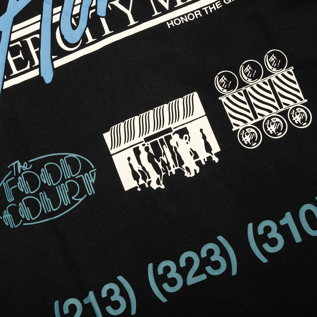 HTG Mall Logo L/S Tee - Black