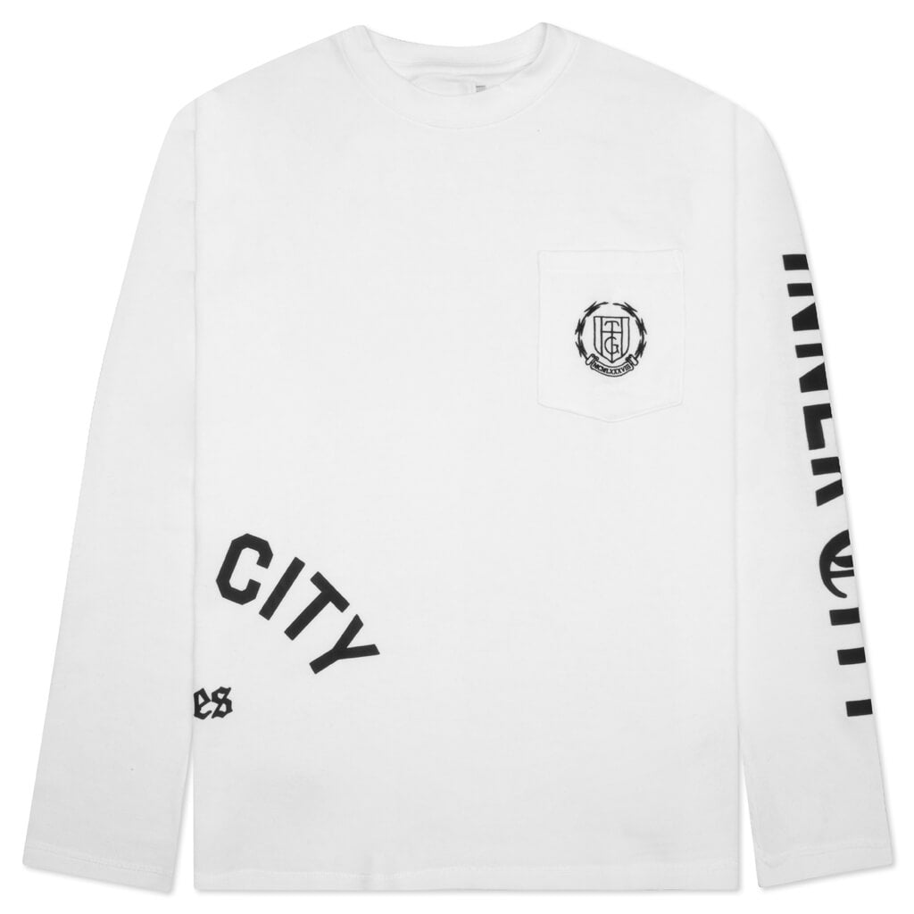 Angelino L/S Tee - White