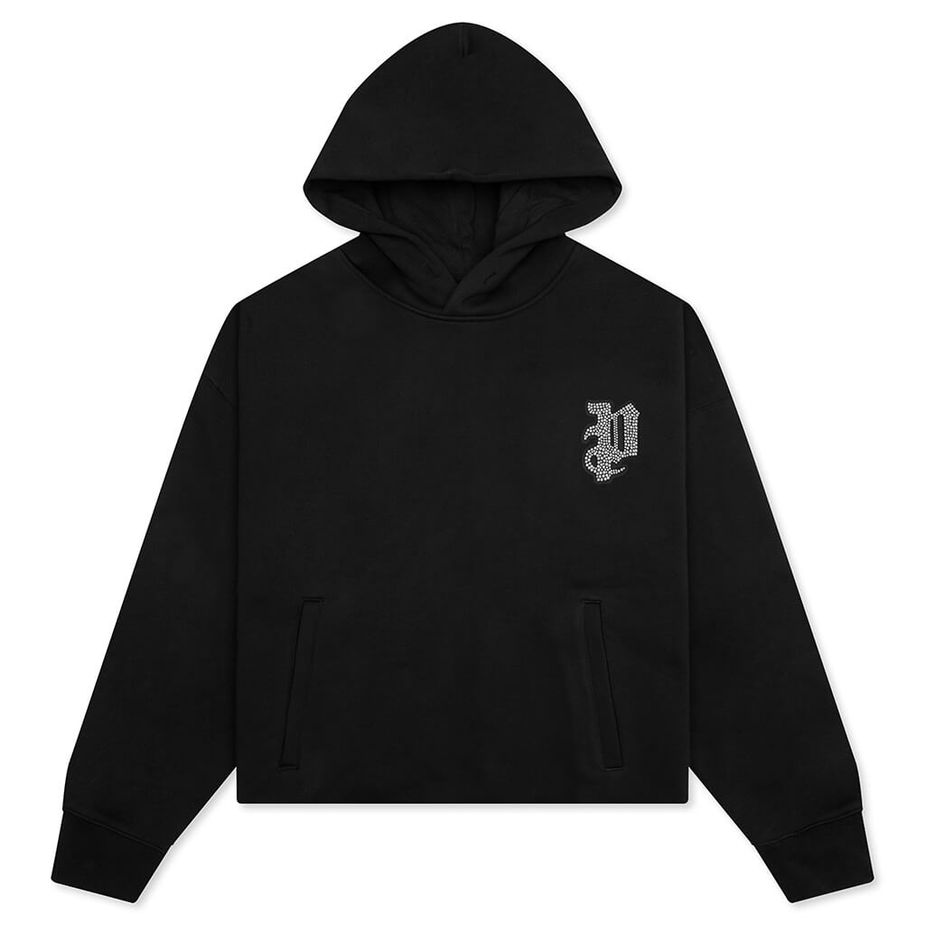 Heavyweight Fleece Oversized Hoodie - Black