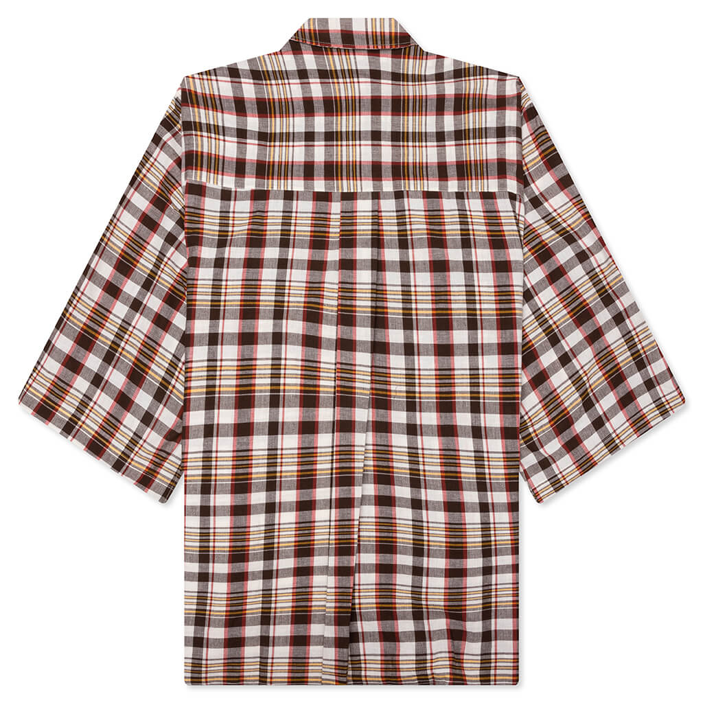 Hacienda S/S Shirt - Brown Check