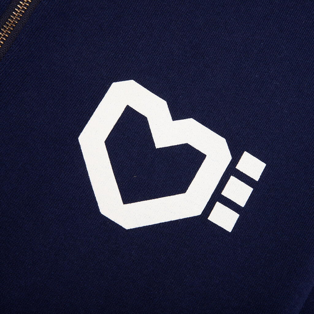 Half-Zip Sweatshirt - Navy