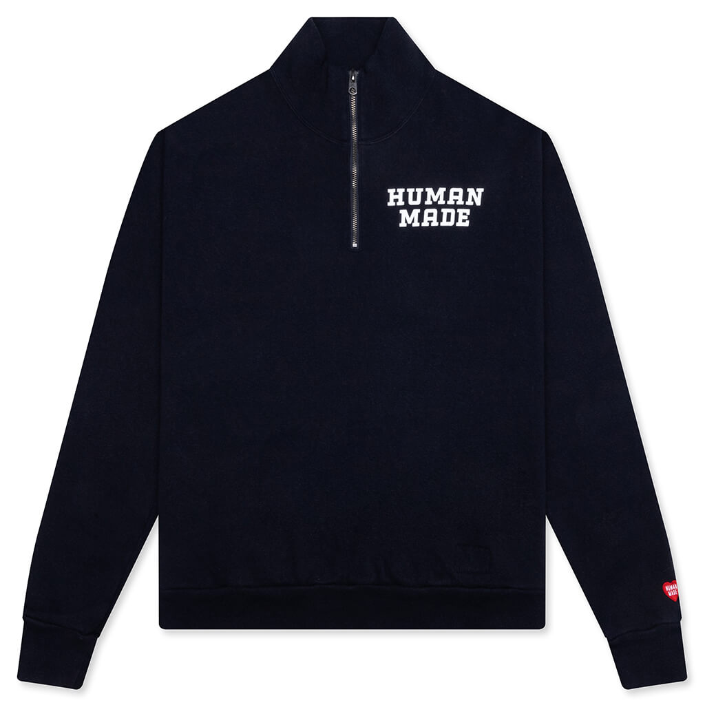 Half-Zip Sweatshirt - Navy