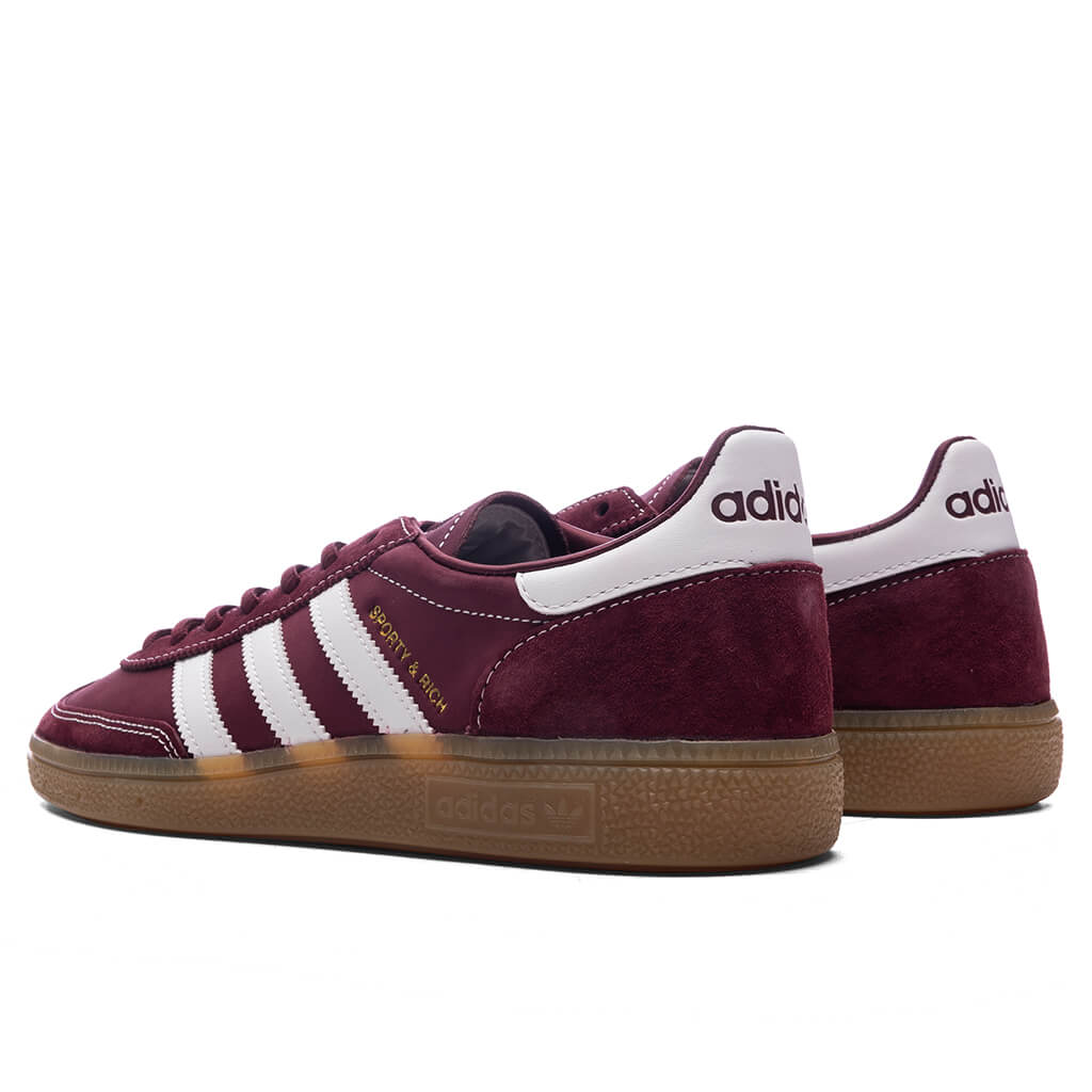adidas Originals x Sporty & Rich Handball Spezial - Shadow Red/White/Gum