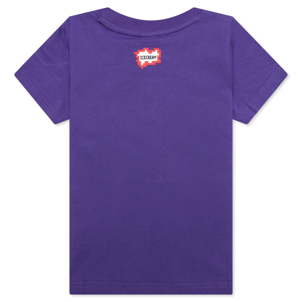 Kids Hand Held S/S Tee - Prism Violet