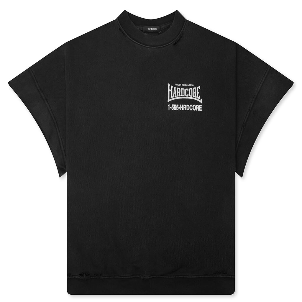 Hardcore Muscle Tee - Black Beauty