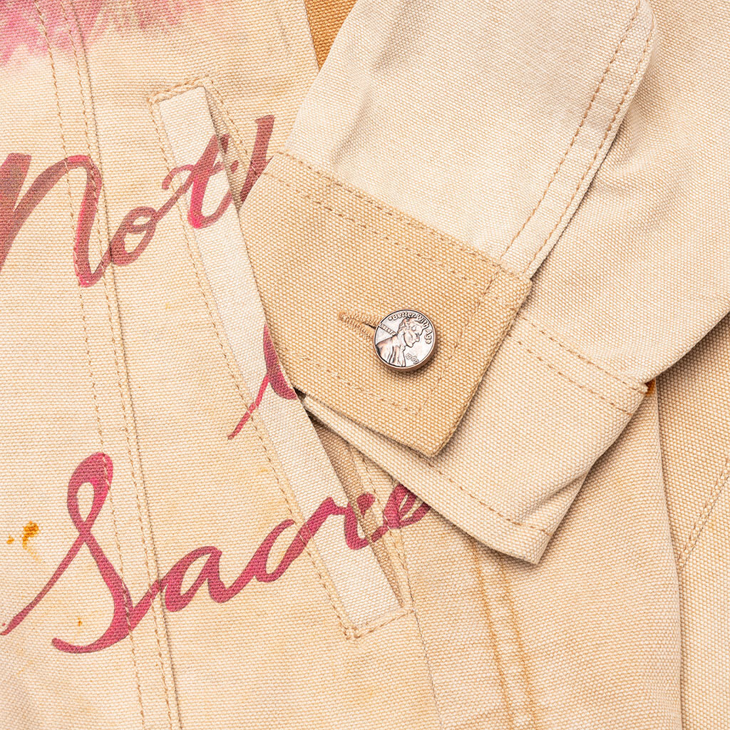 Harrison Reconstructed Trucker Jacket - Multi