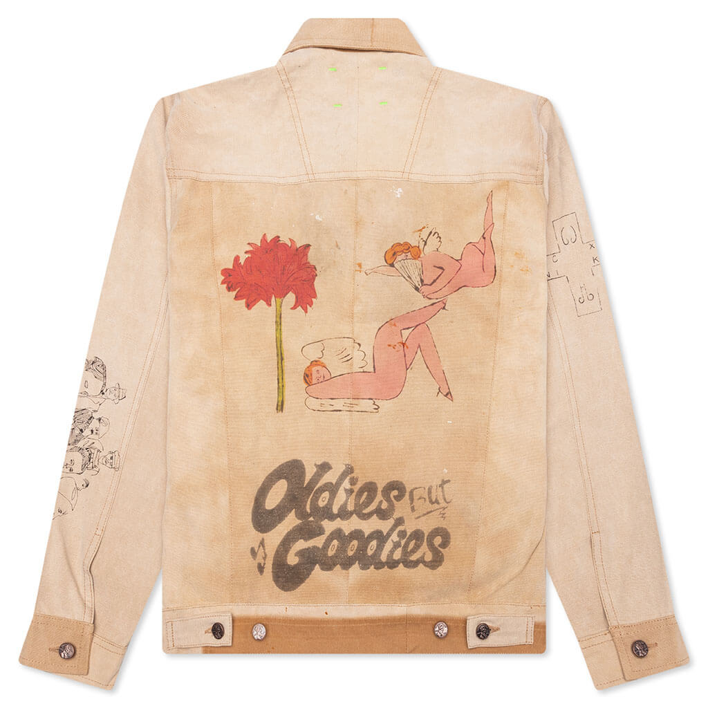 Harrison Reconstructed Trucker Jacket - Multi