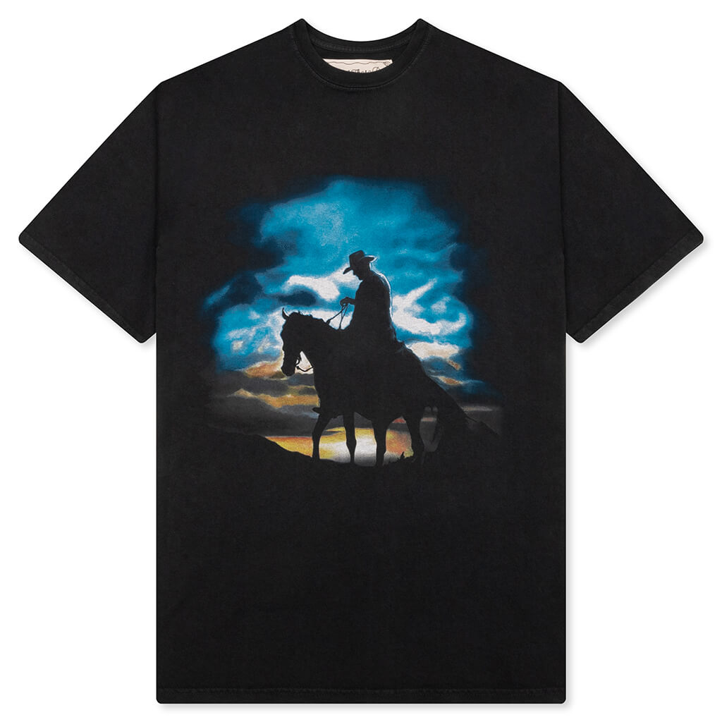 Harvest Moon T-Shirt - Washed Black